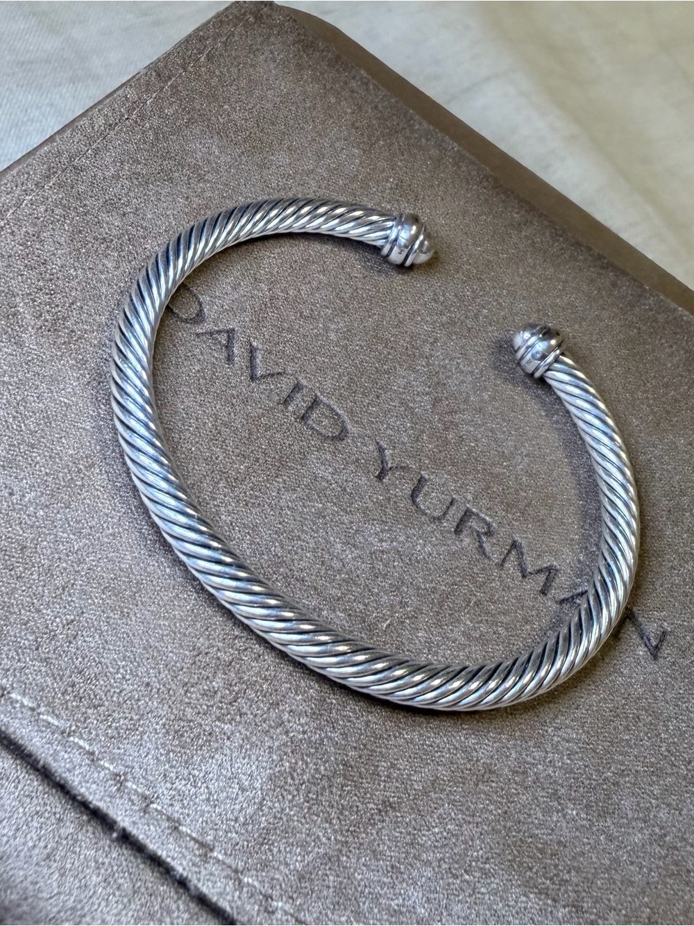 David Yurman Classic Cable Bracelet 4mm - Picture 2 of 6